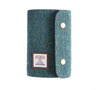 TAILORMAP Harris Tweed A7 Notebook Binder,Wool Fabric Refillable A7 Binder,6 Ring planner with A7 Refill Papers,Pen Loop A7 Size Notebook Journals for Writing (No.3864)