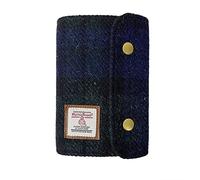 TAILORMAP Harris Tweed A7 Notebook Binder,Wool Fabric Refillable Binder,6 Ring planner with Refill Papers,Pen Loop Size Notebook Journals for Writing (No.175)