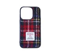 TAILORMAP Harris Tweed for iPhone 15 Case fashion Designed with Wool Fabric - Christmas Eve