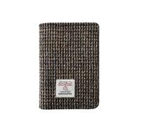 TAILORMAP Harris Tweed Passport Holder Case Leather Passport Cover for Women and Men - No.3862