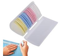 Tailor's Chalk for Fabric Marking - 10 Piece Set for Sewing Quilting | Professional Dressmaker Notions, Vibrant Colors, Easy Removal Pattern Marking Chalk Versatile Application