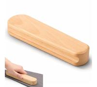 Tailors Clapper, Professional Beech Wood Quilters Clapper, 9.4inches Multifunction Sewing Tool Seam Presser Tool for Flattening Fabrics, Point Pressing, Clothing Wrinkle, Quilting, Embroidery