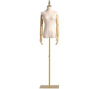 Tailors Dummy Mannequin Adjustable Female Mannequin Torso Body Busts Dress Form Female Tailors Dummy Base for Apparel Jewelry Display Stand,a,Small