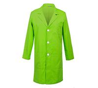 TAILOR'S Men's Lab Coat Laboratory Doctor Workwear Apple Green