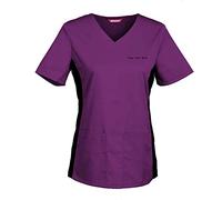 TAILOR'S Women's Personalized Scrub Tunic Medical Scrubs Hospital Scrub Top Customizable