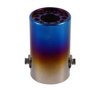 Tailpipe Exhaust Tip | Stainless Steel Exhaust Tip 2.5inch Muffler Tip - Straight Modification Supplies Flue Rustproof Tail Throat for Trucks