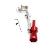 Tailpipe For For Focus MK2 MK3 MK4 For Fiesta For Ecosport For Mondeo For Fusion For Kuga For Escape Turbo Whistle Muffler Car End Pipes(Red S)