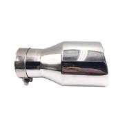 Tailpipe Modification 1 Piece Stainless Steel Universal Exhaust Tip Pipe For BMW Car Accessories Exhaust Tip Trim(60MM IN 114MM OUT)