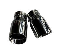 Tailpipe Modification 1 Piece Stainless Steel Universal Exhaust Tip Pipe For Bmw For Benz Car Accessories Exhaust Tip Trim(ID 70MM-OD 114MM)