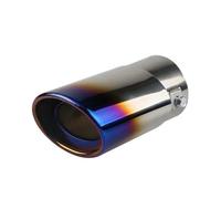 Tailpipe trim strips For Automobile Exhaust Pipe Sleeve Tail Throat Muffler Tip Silencing Pipe Stainless Steel Modified Car Accessories Car exhaust tailpipes