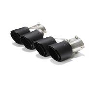Tailpipe trim strips For BMW M440i M340i M240i G22 G23 G20 G21 G42 Tailpipe Tips Muffler Exhaust 1 Pair Quad Carbon Fibre Tailpipes Car exhaust tailpipes