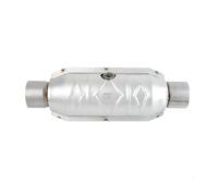 Tailpipe Universal 2.5"/63mm Exhaust Catalytic Converters W/Guard Shield For Chevrolet For Silverado Stainless Steel Car Exhaust Muffler Pipe