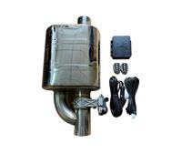 Tailpipe Universal Automobile Exhaust Pipe Remote Control Sound-Wave Control Switch For Stainless Steel Valve Drum Car Exhaust Muffler Pipe(Right 63mm-1)