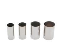 Tailpipe Universal Stainless Steel Car & Motorcycle Exhaust Muffler Tail Pipe Tip O.D 51mm 63mm 76mm Car End Pipes(38MM)