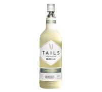 Tails Cocktails Margarita, 14.9% alc/vol., 100 cl / 1L, Crafted with Cazadores Tequila, Ready-To-Drink Pre-Mixed Cocktail, Serves 8 Delicious cocktails in seconds