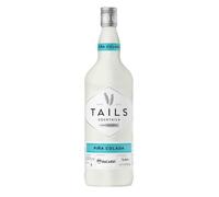 Tails Cocktails Pina Colada, 14.9% alc/vol., 100 cl / 1L, Crafted with BACARDI Rum, Ready-To-Drink Pre-Mixed Cocktail, Serves 8 Delicious cocktails in seconds