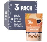 Tails.com • Cold Pressed Rewards 3x70g Turkey • Dog Treats • Grain Free | Low calorie training treats, 50% turkey, single-source protein, easy digestion, grain free, no artificial colours.