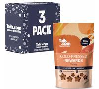 Tails.com • Dog Treats 3 x 70g • Cold Pressed Rewards 50% Turkey • Grain Free Recipe • No Artificial Colours or Flavours • Low Calorie Snacks • Single Source Protein for Easy Digestion