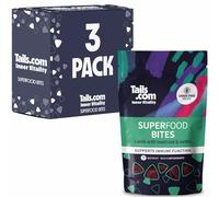 Tails.com • Dog Treats 3 x 80g • Superfood Bites 27% Lamb • Grain Free Recipe • No Artificial Colours or Flavours • Low Calorie Snacks • Rich in Antioxidants from Beetroot