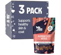 Tails.com Dog Treats, Superfood Bites 27% Salmon, 3 x 80g