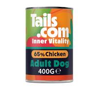 Tails.com Inner Vitality Advanced Nutrition Chicken Adult Dog Food Tin - 400g