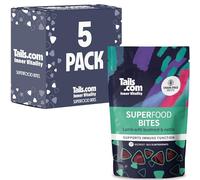 Tails.com Inner Vitality • Dog Treats 5 x 80g • Superfood Bites 27% Lamb • Grain Free Recipe • No Artificial Colours or Flavours • Low Calorie Snacks • Rich in Antioxidants from Beetroot