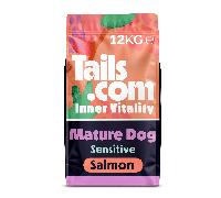 Tails.com Inner Vitality Sensitive Grain Free Salmon for Mature Dogs - 12kg