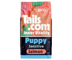 Tails.com Inner Vitality Sensitive Salmon Puppy Dry Dog Food - 2kg