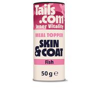 Tails.com Inner Vitality Skin and Coat Fish Dried Meal Topper for Dogs - 50g