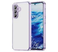 TailTech Crystal Clear Phone Case for Samsung Galaxy A36 5G - Anti-Yellowing PC Back, 4-Color TPU Bumper, Ultra Thin Protective Cover for Samsung Galaxy A36, Purple
