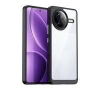 TailTech Phone Case for POCO F7 Ultra, Transparent Acrylic Case - Black