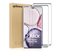 TailTech Screen Protector for HONOR Magic7 Lite Screen Protector HONOR Magic7 Lite Tempered Glass, 2-Pack 3D Full Coverage Tempered Glass for HONOR Magic7 Lite Curved Edge