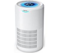 Tailulu H13 HEPA Air Purifier for Large Room Up to 1500 Sq Ft, White, Glossy Finish, Ideal for Bedroom, Living Room, Kitchen, Office, Sleep Mode