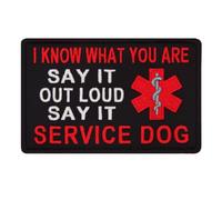 TailWag Planet I Know What You are Service Dog Patch