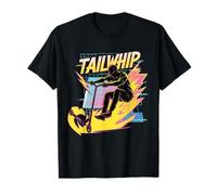 Tailwhip freestyle scooter trick retro skate park stunt T-Shirt