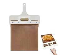 TaimeiMao Sliding Pizza Peel, 42 x 26 cm, Wooden, for 26 cm Pizzas, Multifunctional