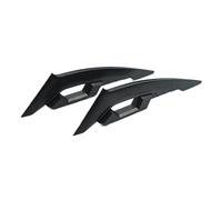 TAINHUIA Extension Spoiler Fit For 250SR Ninja 400 R3 GSXR 1 Pair Motorcycle Aero Wings Universal Front Rear Spoiler Kit(Black)