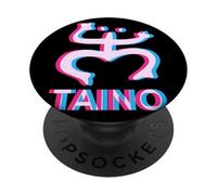 Taino Coqui Boricua EDM Illusion Puerto Rico PopSockets Adhesive PopGrip