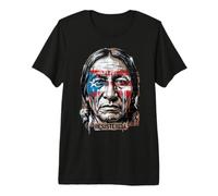 Taino Tears Boricua Puerto Rican Flag Taino Native American Premium T-Shirt