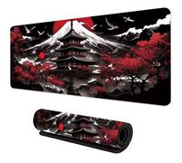 Tainrun XXL Mouse Pad 600x300x2mm Extended Desk pad, Building Tree Gaming mouse Mat for Desk with Stitched Edges and Non-Slip Rubber Base, mouse Pads for PC, Laptop, Office