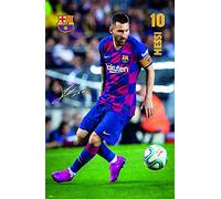 Tainsi ASHER Gift FC Barcelona 2019/2020 Messi Poster - Matte poster Frameless Gift 11 x 17 inch(28cm x 43cm)-LS-289