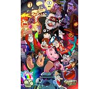 Tainsi ASHER Gift GRAVITY FALLS ANIME POSTER - Matte poster Frameless Gift 11 x 17 inch(28cm x 43cm)-LS-124