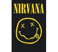 Tainsi Asher Gift Nirvana Smiley Poster, Multi-Colour Matte Frameless Wall Art, 11 x 17 inch (28cm x 43cm), Perfect for Home, Office or Gift, Great Wall Decor