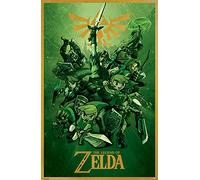 Tainsi ASHER Gift The Legend Of Zelda Nintendo Video Game Poster - Matte poster Frameless Gift 11 x 17 inch(28cm x 43cm)-LS-206