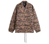 Taion Men's Down Coach Jacket Black/Gold Tiger Camo