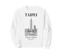 Taipei Skyline Cityscape Travel Sweatshirt