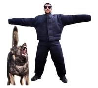 TAIPINGOZ Training Dog Protective Clothing, Outdoor Dog Training AntiDog Bite Snake Bite Jumpsuit Thickened AntiTear Bite Light and Flexible to Catch Stray Dogs(Small)