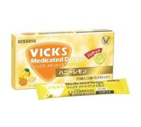 Taisho Seiyaku Medicated Drop Sugarless Honey Lemon 25 pcs.Indications/effectsFrom inflammation of Indications/effectsFrom inflammation of the throat,