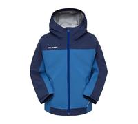Mammut - Kid's Taiss Hardshell Hooded Jacket - Waterproof jacket size 128, blue