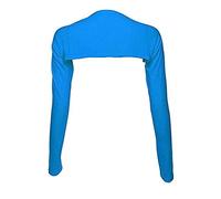 TaissBocco Women's Golf Outdoor Activities Sun Protection Anti-UV Breathable Cool Long Sleeve Shawl Arm Cover (Lakeblue)